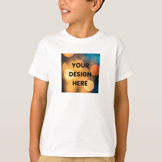 Persoonlijk T-Shirt voor Kinderen | Aangepast Ontw (Voorkant)