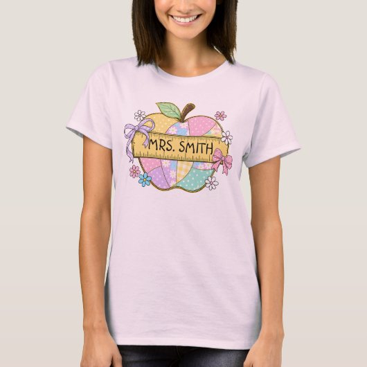 Persoonlijk T-shirt voor leraren (Voorkant)