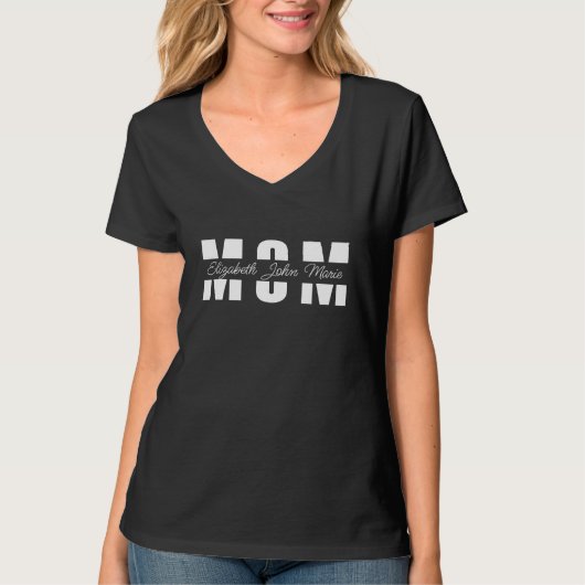 Persoonlijk T-shirt voor mama (Voorkant)