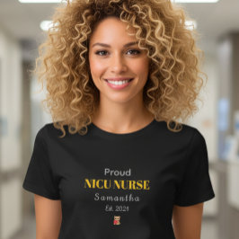 Persoonlijk T-shirt voor NICU-verpleegster