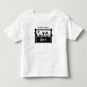 Persoonlijk T-shirt voor Peuter 'Papa's Helper' (Voorkant)