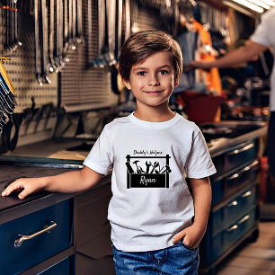 Persoonlijk T-shirt voor Peuter 'Papa's Helper'