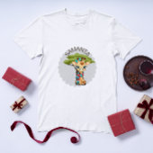 Persoonlijk T-shirt voor Peuters met Giraffe Motie