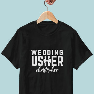 Persoonlijk T-Shirt voor Trouw Usher Bruidsfeest
