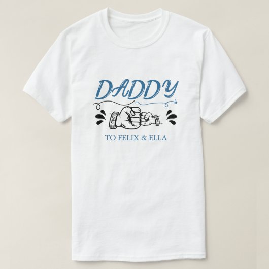 Persoonlijk T-shirt voor Vaderdag (Design voorkant)