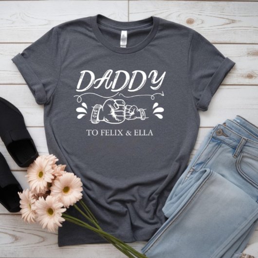 Persoonlijk T-shirt voor Vaderdag