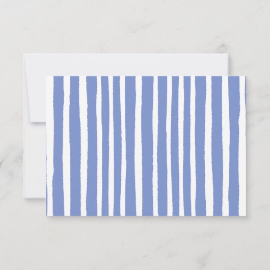 Persoonlijk Tandfee-certificaat in het blauw Bedankkaart (Achterkant)