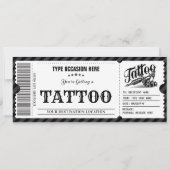 Persoonlijk Tattoo Krijg Inked Gift Kaart Voucher (Voorkant)