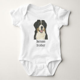 Persoonlijk te maken Berner Sennenhond Romper