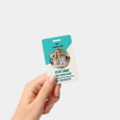 Persoonlijk Teal Personeels-ID-badge Badge (Handheld)