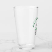 Persoonlijk Team Groene Volleybalspeler Glas (Rechts)