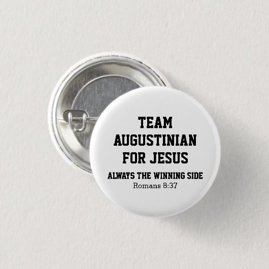 Persoonlijk TEAM JESUS Ronde Button 3,2 Cm (Voorkant /achterkant)