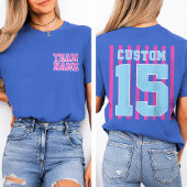 Persoonlijk Teamnaam Nummer T-Shirt