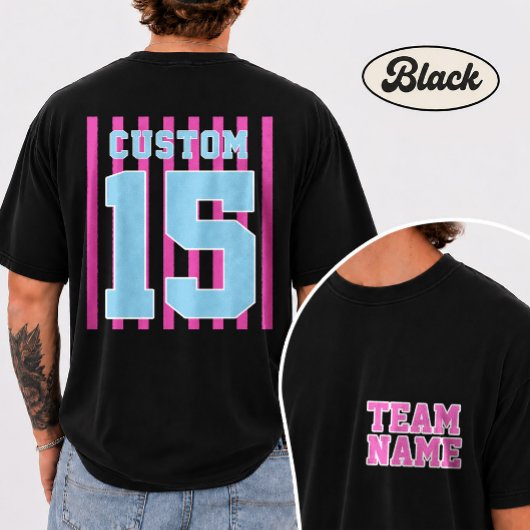 Persoonlijk Teamnaam Nummer T-Shirt
