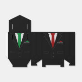 Persoonlijk Tekst Met Je Naam Grappige Das Cadeau  Bedankdoosjes (Uitgevouwen)