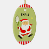 persoonlijk tennis cadeau keramisch ornament (Rechts)