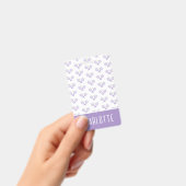 Persoonlijk tennispatroon Aangepaste naam tennis Badge (Handheld)