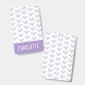 Persoonlijk tennispatroon Aangepaste naam tennis Badge (Voor- en achterkant)