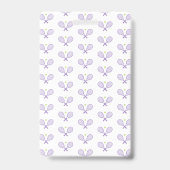 Persoonlijk tennispatroon Aangepaste naam tennis Badge (Achterkant)