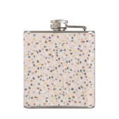 Persoonlijk Terrazzo Monogram Heupfles (Achterkant)