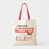 Persoonlijk theaterTas Tote Bag (Voorkant)