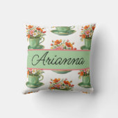 Persoonlijk theekussen kussen (Achterkant)