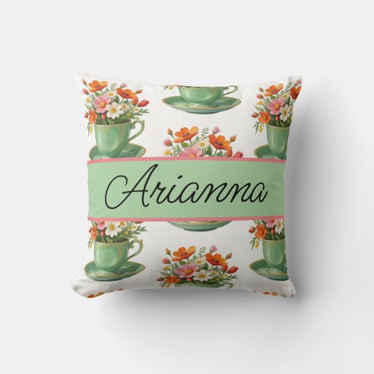 Persoonlijk theekussen kussen (Voorkant)