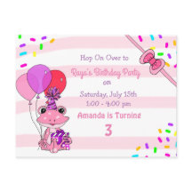 Persoonlijk Thema Feestje Meisje Kikker Verjaardag