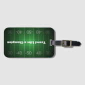 Persoonlijk Thema Voetbal Bagagelabel (Voorkant (horizontaal))