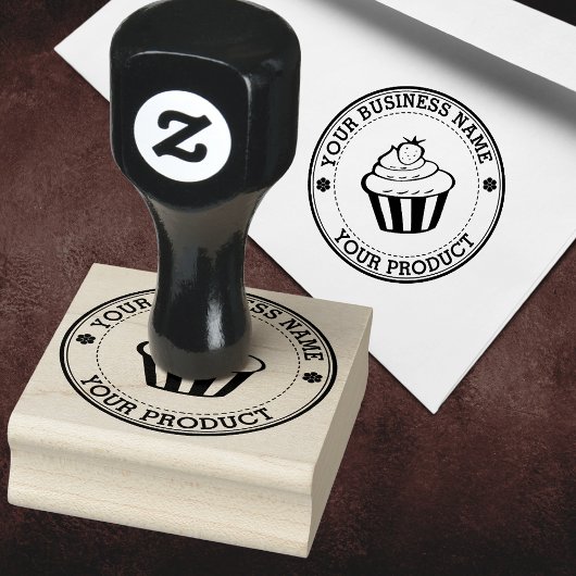 Persoonlijk thuislogo op maat rubberstempel