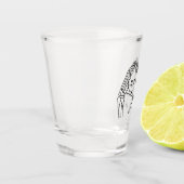 Persoonlijk 'Tot de Dood' Trouwshotglas Shot Glas (Links)