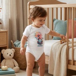 Persoonlijk Tovenaartje Baby Halloween Rompertje Romper