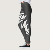 Persoonlijk Tribal Star Design Charcolgrijs Leggings (Links)