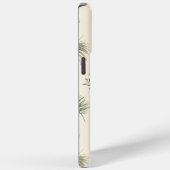Persoonlijk tropisch botanisch monogram Case-Mate iPhone case (Achterkant / Rechts)