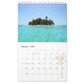 Persoonlijk tropisch strand 2026 foto kalender (Feb 2027)