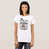 Persoonlijk trots moeder van afgestudeerde T-shirt (Voorkant volledig)