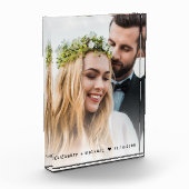 Persoonlijk Trouwcadeau Fotoblokken (Links)