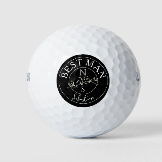 Persoonlijk Trouwcadeau Golfballen (Voorkant)