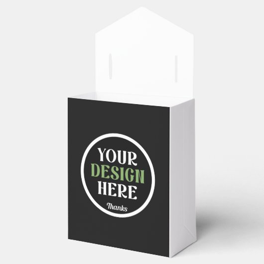 Persoonlijk Trouwfeest Ontwerp Bedankdoosjes (Geopend)