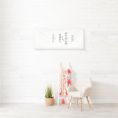 Persoonlijk trouwontvangstbord – op maat spandoek (Insitu)