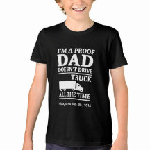 Persoonlijk Trucker Dad Kinder T-shirt