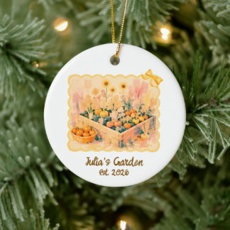 Persoonlijk tuin cadeau om te koesteren. Abstracte Keramisch Ornament