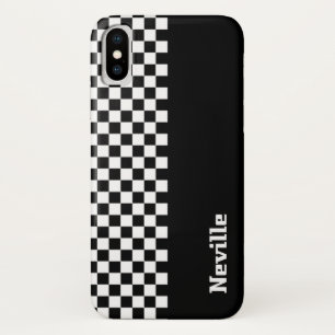 Persoonlijk tweetonig schaakbord Case-Mate iPhone case