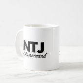 Persoonlijk type INTJ| Het basisvermogen Koffiemok (Voorkant links)