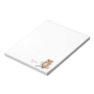 Persoonlijk Uil Briefpapier Notitieblok