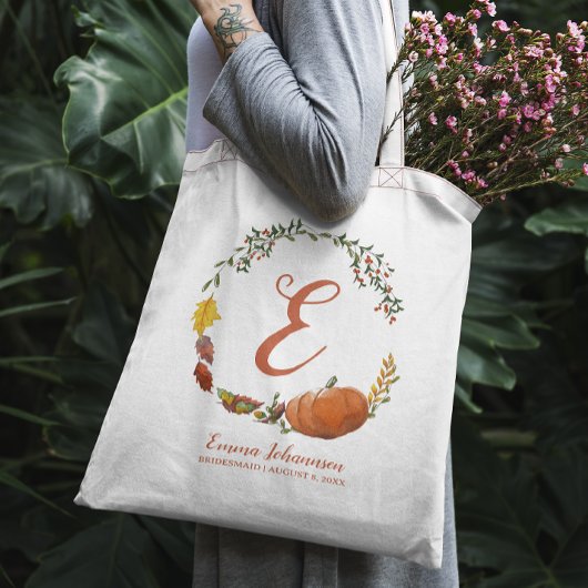 Persoonlijk Uitnodigingskaartje voor Bruidsmeisje  Tote Bag