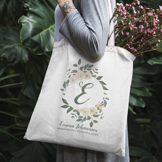 Persoonlijk Uitnodigingskaartje voor Bruidsmeisjes Tote Bag