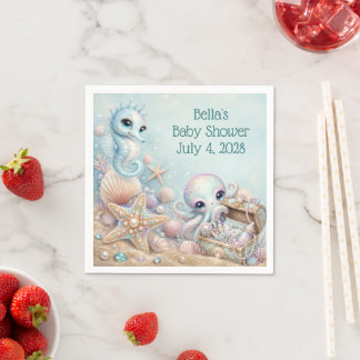 Persoonlijk Under the Sea Baby Shower Papier Servet