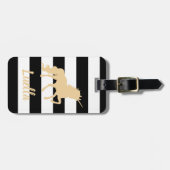 Persoonlijk Unicorn-bagagelabel Bagagelabel (Voorkant horizontaal)