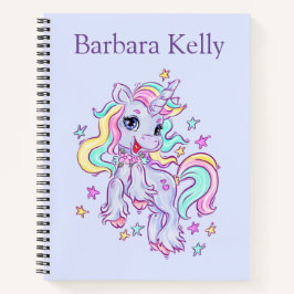Persoonlijk Unicorn Spiraal Notebook met Schetsen Notitieboek